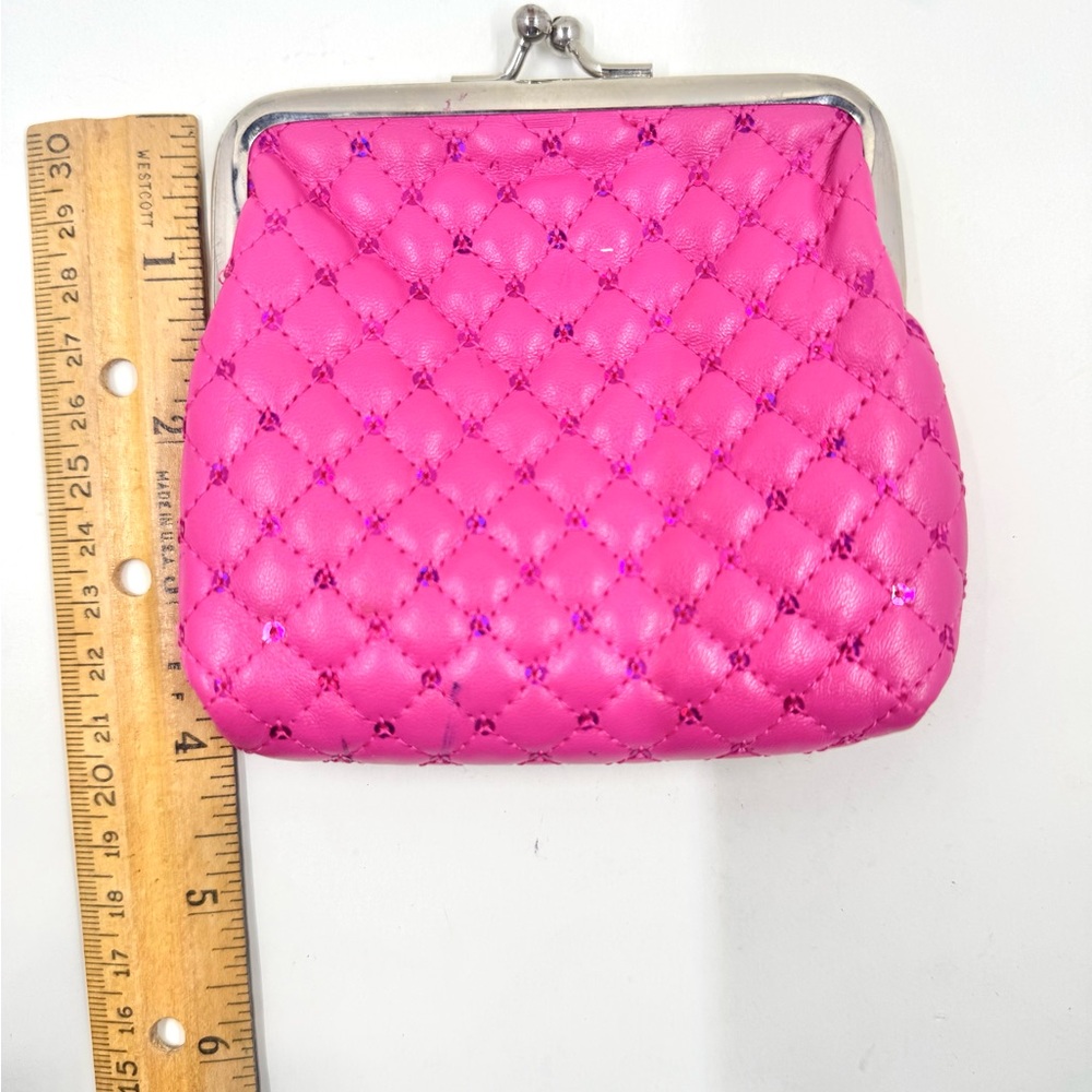 1950’s Pink Quilted Women's Coin Purse - Picture 5 of 5